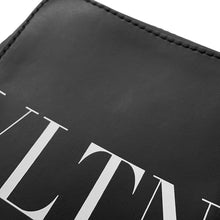 Load image into Gallery viewer, Valentino Garavani Logo Shoulder Bag Black/White3Y2B0943WJW Leather