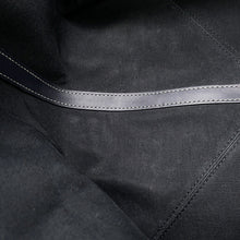Load image into Gallery viewer, BURBERRY Beach Horseferry Tote Bag Navy/Black8044174 Canvas Leather Size Mini
