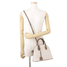 Load image into Gallery viewer, Bonaventura Emma 2WAY Bag White/EtaupeBBGC2-ET Canvas Leather