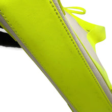 Load image into Gallery viewer, BALENCIAGA Navy Cabas 2WAY Bag Neon Yellow/Natural390346 Canvas Leather Size XS