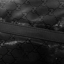 Load image into Gallery viewer, GUCCI GG Imprime Travel Bag Black206500 GG Imprime Leather