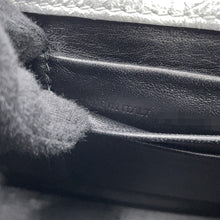 将图像加载到图库查看器中,BALENCIAGA BB Logo Quilted Chain Shoulder Bag Silver526682 Leather