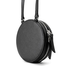Load image into Gallery viewer, Maison Margiela 4-Stitch Round Shoulder Pouch Black Leather