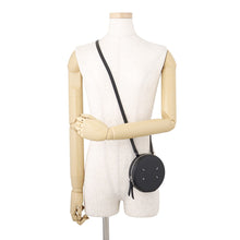 Load image into Gallery viewer, Maison Margiela 4-Stitch Round Shoulder Pouch Black Leather
