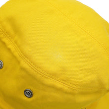 将图像加载到图库查看器中,LOUIS VUITTON Reversible bucket hat Size 58 Noir/YellowM76208 Cotton60% Polyester40%