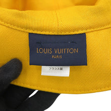 将图像加载到图库查看器中,LOUIS VUITTON Reversible bucket hat Size 58 Noir/YellowM76208 Cotton60% Polyester40%