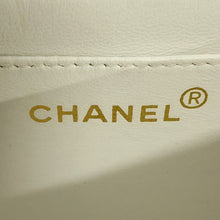 Load image into Gallery viewer, CHANEL Diana Chain Shoulder Bag WhiteA01165 Caviar Leather Size 25