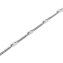 Load image into Gallery viewer, CHANEL CC Logo Rhinestone Long Necklace GunmetalB 21 A Metal Rhinestone
