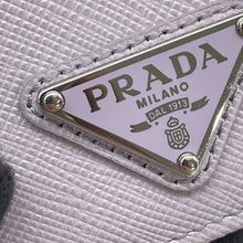 Load image into Gallery viewer, PRADA Folded compact wallet Purple1MV204 Saffiano Leather
