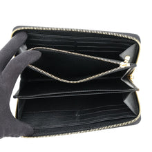 将图像加载到图库查看器中,LOUIS VUITTON Zippy Wallet NoirM62296 Epi Leather/Flower