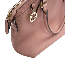 Load image into Gallery viewer, GUCCI Interlocking G Handbag Pink449651 Leather