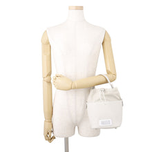 Load image into Gallery viewer, Margiela 5AC Bucket Bag WhiteS61WG0035 Leather Nylon