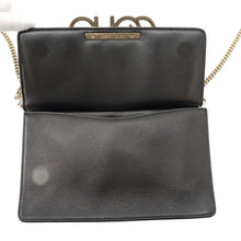 Load image into Gallery viewer, JIMMY CHOO ChainShoulder Bag Black Leather