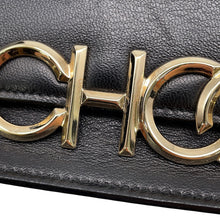 Load image into Gallery viewer, JIMMY CHOO ChainShoulder Bag Black Leather