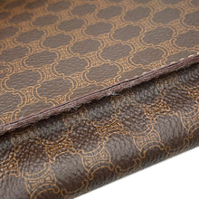 Load image into Gallery viewer, CELINE Macadam Handbag Brown PVC Leather