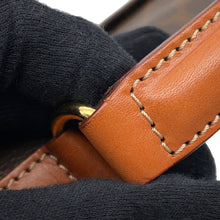 Load image into Gallery viewer, CELINE Macadam Handbag Brown PVC Leather