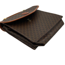 Load image into Gallery viewer, CELINE Macadam Handbag Brown PVC Leather