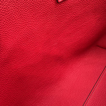 Load image into Gallery viewer, Bonaventura Reversible Tote Bag Etoupe/Red shrink leather