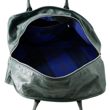 Load image into Gallery viewer, BURBERRY Duffle Bag Dark Green/Blue8083437 Leather