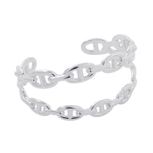 Load image into Gallery viewer, HERMES Chaine d'Ancre Double Bangle Size LG SV925