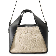 将图像加载到图库查看器中,Stella McCartney 2WAYBag Beige/Black Boa Eco Leather
