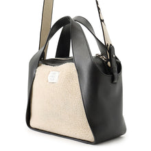 将图像加载到图库查看器中,Stella McCartney 2WAYBag Beige/Black Boa Eco Leather