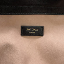 Load image into Gallery viewer, JIMMY CHOO Drawstring Tote Black Leather