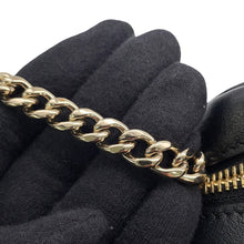 Load image into Gallery viewer, JIMMY CHOO Fringe ChainShoulder Black Leather