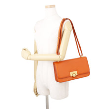 Load image into Gallery viewer, Bottega Veneta The Classic Shoulder Orange Leather