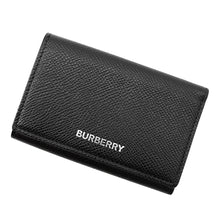将图像加载到图库查看器中,BURBERRY Compact wallet Black8017455 Leather