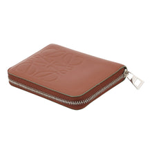 Load image into Gallery viewer, LOEWE Anagram Coin Purse Brown Leather