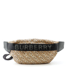 Load image into Gallery viewer, BURBERRY TBMonogram Crossbody Bag Beige/Ivory/Black Nylon Leather