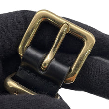 将图像加载到图库查看器中,MIUMIU Waist Bag BlackDNP104 Leather