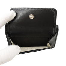 将图像加载到图库查看器中,JIMMY CHOO Nemo Studded Compact Wallet Black Leather