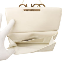Load image into Gallery viewer, JIMMY CHOO ChainShoulder White Leather