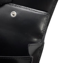 Load image into Gallery viewer, CARTIER Love Collection Tri-fold Wallet Black Leather