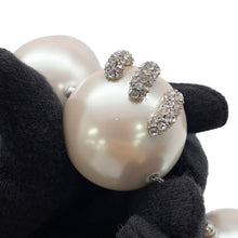 将图像加载到图库查看器中,Givenchy Stitch necklace WhiteBF00NNF05M Metal White Resin Beads Rhinestone