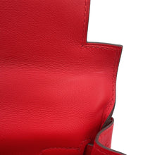 Load image into Gallery viewer, HERMES Kelly Retourne Rouge Coeur Swift Leather Size 25