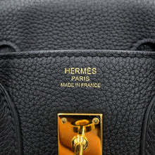 Load image into Gallery viewer, HERMES Birkin Black Togo Leather Size 25