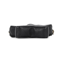 Load image into Gallery viewer, CHANEL Logo Star Chain Shoulder Bag BlackAS4579 Lambskin