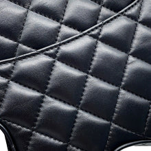 Load image into Gallery viewer, CHANEL Logo Star Chain Shoulder Bag BlackAS4579 Lambskin