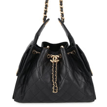 Load image into Gallery viewer, CHANEL CHANEL25 BlackAS5293-B20304-94305 Caviar Leather Size Small