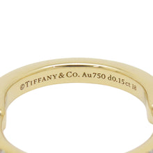 Load image into Gallery viewer, TIFFANY&Co. Padlock Ring Size Approximately No. 13 18K Yellow Gold