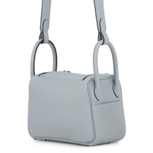 Load image into Gallery viewer, HERMES Lindy Green Pantan Taurillon Clemence Size Mini
