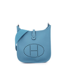 Load image into Gallery viewer, HERMES Evelyne3 New Blue Jean Taurillon Clemence Size 23