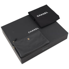 Load image into Gallery viewer, CHANEL CHANEL22 ChainShoulder Bag BlackAS3260 Caviar Leather Size Small
