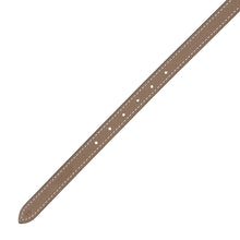 Load image into Gallery viewer, HERMES Focus Mini H Belt Reversible Size 75 Etoupe/Black Epsom Swift Leather