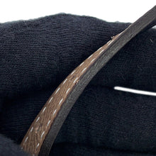 Load image into Gallery viewer, HERMES Focus Mini H Belt Reversible Size 75 Etoupe/Black Epsom Swift Leather