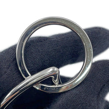将图像加载到图库查看器中,HERMES Cheval Key Ring Silver Metal