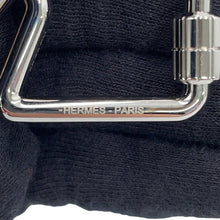 将图像加载到图库查看器中,HERMES Cheval Key Ring Silver Metal